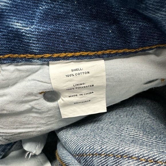 NWT REVOLVE SUPERDOWN Miranda Distressed Jeans Blue Wash 26 - Picture 10 of 10